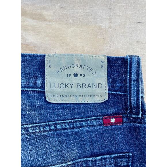 Lucky Brand 121 Heritage Slim Denim Handcrafted‎ Jeans Mens Blue 34x34 Pre-Owned - Picture 9 of 9